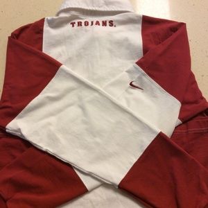Men's Vintage Nike Team USC Pullover Shirt Med.